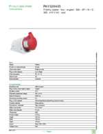 Datasheet for Schneider Electric PKY32W435, EAN: 3303432416492