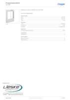 Datasheet for Hager ZU78F, EAN: 3250617810906