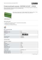 Datenblatt zu Phoenix Contact 1792126, EAN: 4017918044602