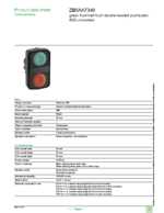Datasheet for Schneider Electric ZB5AA7340, EAN: 3389119043281