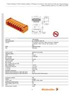 Datenblatt zu Weidmüller 1607060000, EAN: 4008190131661