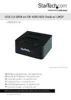 Datasheet for Startech.com UNIDOCKU33, EAN: 0065030859813