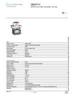 Datasheet for Schneider Electric ZB4RTA4, EAN: 3606480334528