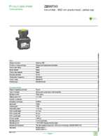 Datenblatt zu Schneider Electric ZB5RTA5, EAN: 3606480334634