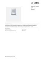 Datasheet for Siedle 200042879-00, EAN: 4015739428793