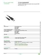 Datasheet for Schneider Electric TCSXCNAMUM3P, EAN: 3606480076633