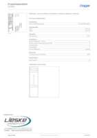 Datasheet for Hager ZU21G, EAN: 3250617810142