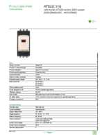 Datenblatt zu Schneider Electric ATS22C11Q, EAN: 3606480167249