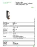 Datasheet for Schneider Electric LXM32AD12N4, EAN: 3606480076787