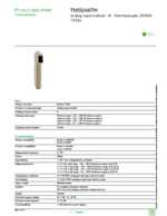 Datasheet for Schneider Electric TM5SAI6TH, EAN: 3595864074788