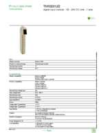 Datasheet for Schneider Electric TM5SDI12D, EAN: 3595864074450