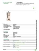 Datasheet for Schneider Electric TM5ACBN1, EAN: 3595864093017
