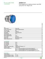 Datenblatt zu Schneider Electric ZB4BW163, EAN: 3389110889888