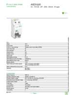 Datasheet for Schneider Electric A9Z31225, EAN: 3606480442599
