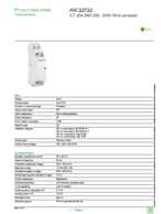Datasheet for Schneider Electric A9C22722, EAN: 3606480097072
