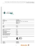 Datenblatt zu Weidmüller 9004760000, EAN: 4008190160951