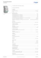 Datasheet for Hager SBN240, EAN: 3250615510174