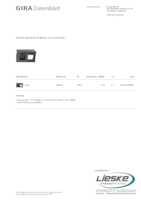 Datenblatt zu Gira 005800, EAN: 4010337058007