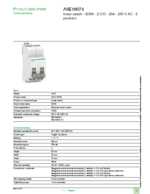 Datasheet for Schneider Electric A9E18074, EAN: 3606480088513