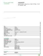 Datasheet for Schneider Electric A9XAH357, EAN: 3606480485169