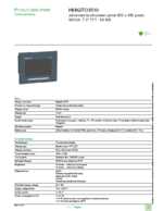 Datasheet for Schneider Electric HMIGTO3510, EAN: 3595864150260