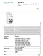 Datenblatt zu Schneider Electric A9F08210, EAN: 3606480439230