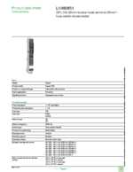 Datasheet for Schneider Electric LV480851, EAN: 3606480341090