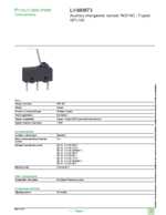 Datasheet for Schneider Electric LV480873, EAN: 3606480341311