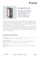 Datenblatt zu Barox PC-PMCRP101-GE