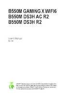 Datenblatt zu Gigabyte B550M DS3H R2, EAN: 4719331870454