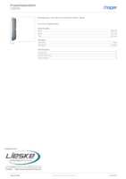 Datenblatt zu Hager UZ61M1, EAN: 3250616364561