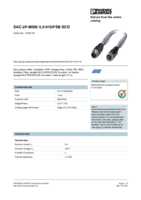 Datasheet for Phoenix Contact 1518119, EAN: 4017918968236