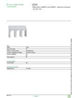 Datasheet for Schneider Electric VZ10, EAN: 3389110552010