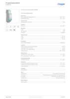 Datasheet for Hager EVN011, EAN: 3250617573917