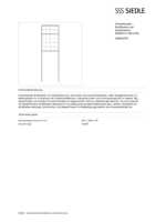 Datasheet for Siedle 200039355-00, EAN: 4015739393558
