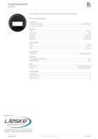 Datasheet for Berker 140901, EAN: 4011334237259