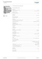 Datenblatt zu Hager TX211A, EAN: 3250617574037