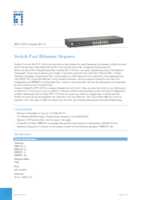 Datasheet for LevelOne FSW-1650, EAN: 4015867136447