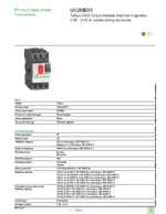 Datenblatt zu Schneider Electric GV2ME03, EAN: 3389110342994