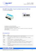 Datasheet for Allnet ALL3542, EAN: 4038816019295