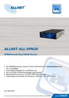 Datasheet for Allnet ALL-VPN20, EAN: 4038816001115