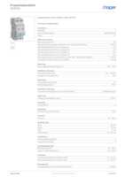 Datasheet for Hager SFB216, EAN: 3250615510723