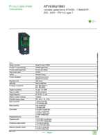 Datenblatt zu Schneider Electric ATV630U15M3, EAN: 3606480761621