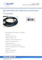 Datasheet for Allnet ANT-CAB-RSMA-N-f-300-P, EAN: 4038816134967