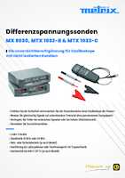 Datasheet for Metrix MX9030-Z, EAN: 3760171411797
