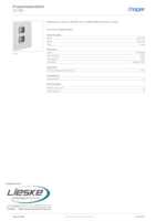 Datasheet for Hager ZU79E, EAN: 3250617810944