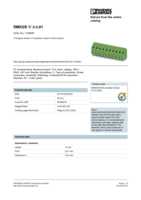Datasheet for Phoenix Contact 1728297, EAN: 4017918025748
