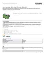 Datenblatt zu Phoenix Contact 2861250, EAN: 4017918894191