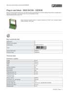 Datasheet for Phoenix Contact 2263036, EAN: 4017918053888