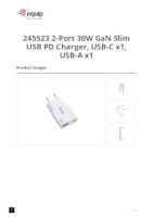 Datasheet for Equip 245523, EAN: 4015867242698